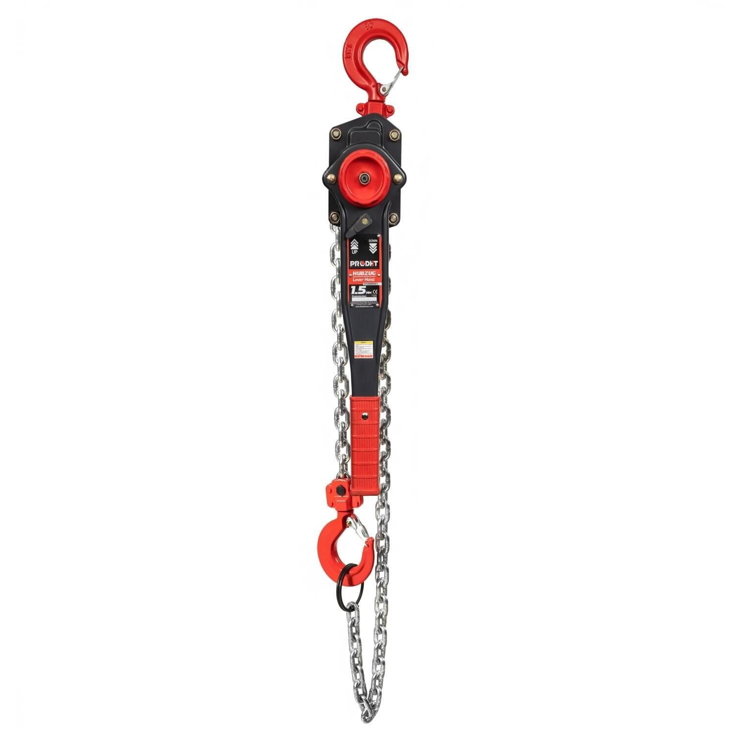D12080001 DHT 1.5 Ton Zincirli Çektirme 1.5 Metre Hubzug