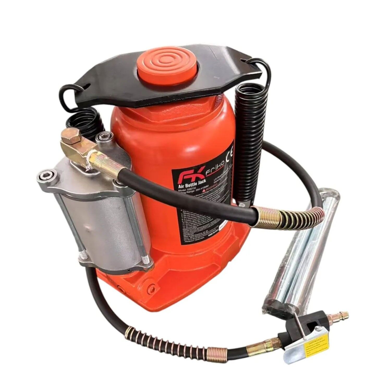 Friko FK-0032 Havalı Hidrolik Şişe Kriko 32 Ton