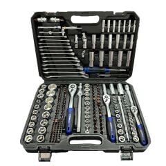 Grayzer 216 Parça 1/2 - 1/4 - 3/8 Lokma Seti Siyah