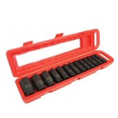 Omega Tools GLHS1213 1/2 Altı Köşe Uzun Havalı Lokma Takımı 13 Parça