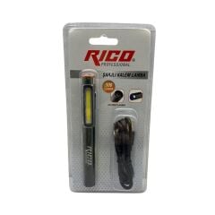 Rico 013-RC0034 Şarjlı Mıknatıslı Led Kalem Lamba 300 Lümen