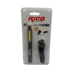 Rico 013-RC0034 Şarjlı Mıknatıslı Led Kalem Lamba 300 Lümen