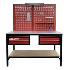 Grayzer 1.5 Metre 4 Çekmeceli Takım Tezgahı