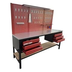 Grayzer 2 Metre 6 Çekmeceli  Takım Tezgahı