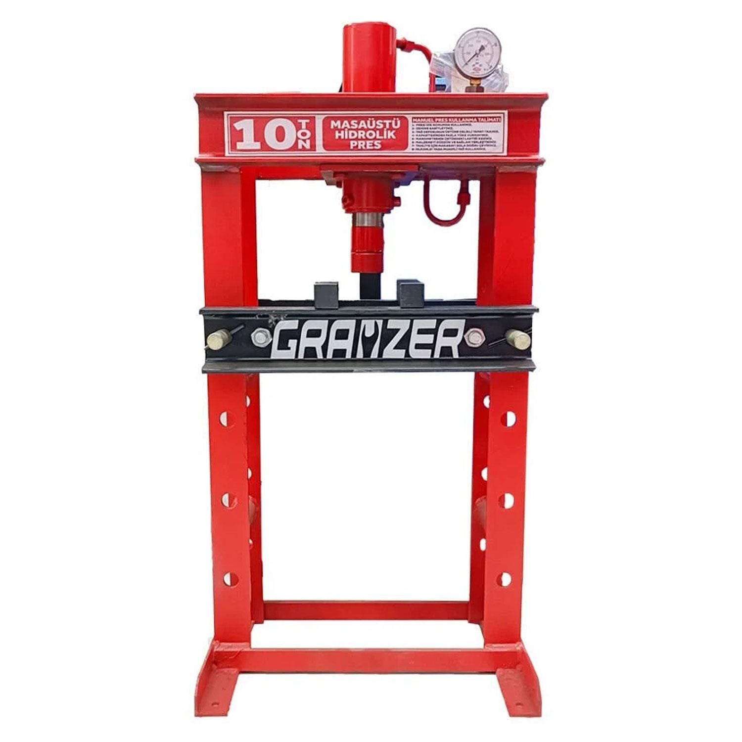 Grayzer 10 Ton Hidrolik Pres