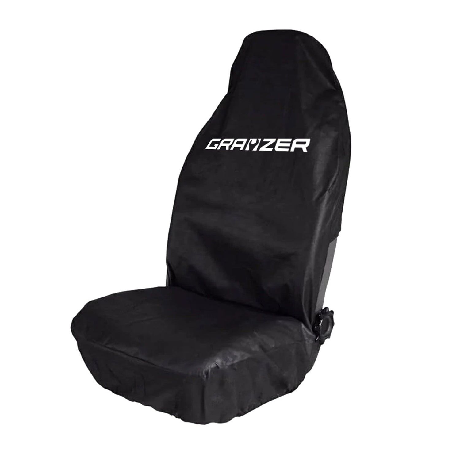 GRAYZER BASKILI KOLTUK KILIFI (BEZ)