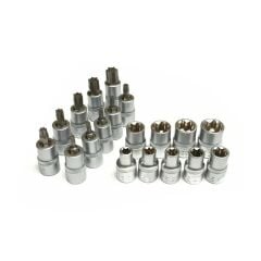 Grayzer 19 Parça 1/2'' İç-Dış Torx Lokma Takımı