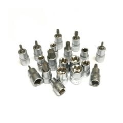 Grayzer 19 Parça 1/2'' İç-Dış Torx Lokma Takımı