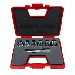 İzeltaş 1113006007 1/2” Star (Torx®) Lokma Anahtar Takımı (7 Parça)