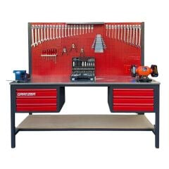 Grayzer 2 Metre 6 Çekmeceli 165 Parça Dolu Takım Tezgahı