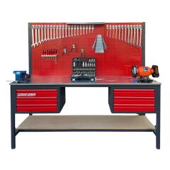 Grayzer 2 Metre 6 Çekmeceli 165 Parça Dolu Takım Tezgahı