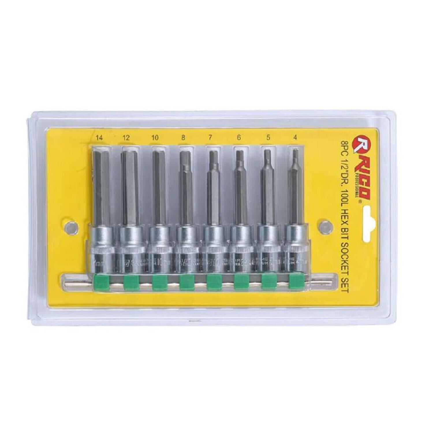 007-RC1161 Rico 8 Parça 1/2 Allen Lokma Seti