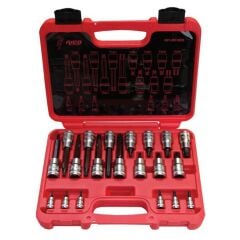 007-RC3029 Rico 20 Parça 1/4-1/2 Delikli Torx Lokma Seti