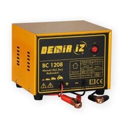 BC1208 Demiriz Tek Akü Şarj Cihazı 8A Redresörü (Çıkış Sigortalı)