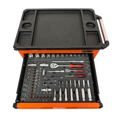 025-TA0016 Rico 185 Parça 5 Çekmeceli Dolu Takım Arabası