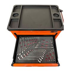 025-TA0016 Rico 185 Parça 5 Çekmeceli Dolu Takım Arabası