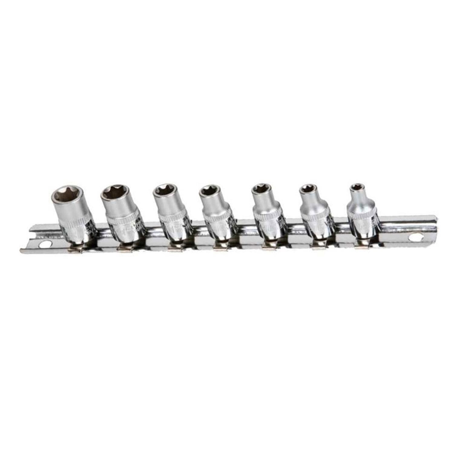 007-RC1407 Rico 7 Parça 1/4 İç Torx E Lokma Seti