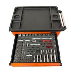 025-TA0024 Rico 285 Parça 6 Çekmeceli Dolu Takım Arabası