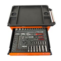 025-TA0024 Rico 285 Parça 6 Çekmeceli Dolu Takım Arabası