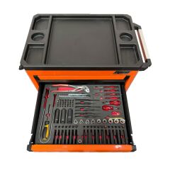 025-TA0024 Rico 285 Parça 6 Çekmeceli Dolu Takım Arabası