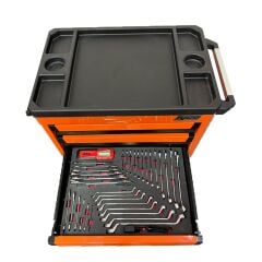 025-TA0024 Rico 285 Parça 6 Çekmeceli Dolu Takım Arabası