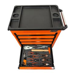 025-TA0024 Rico 285 Parça 6 Çekmeceli Dolu Takım Arabası