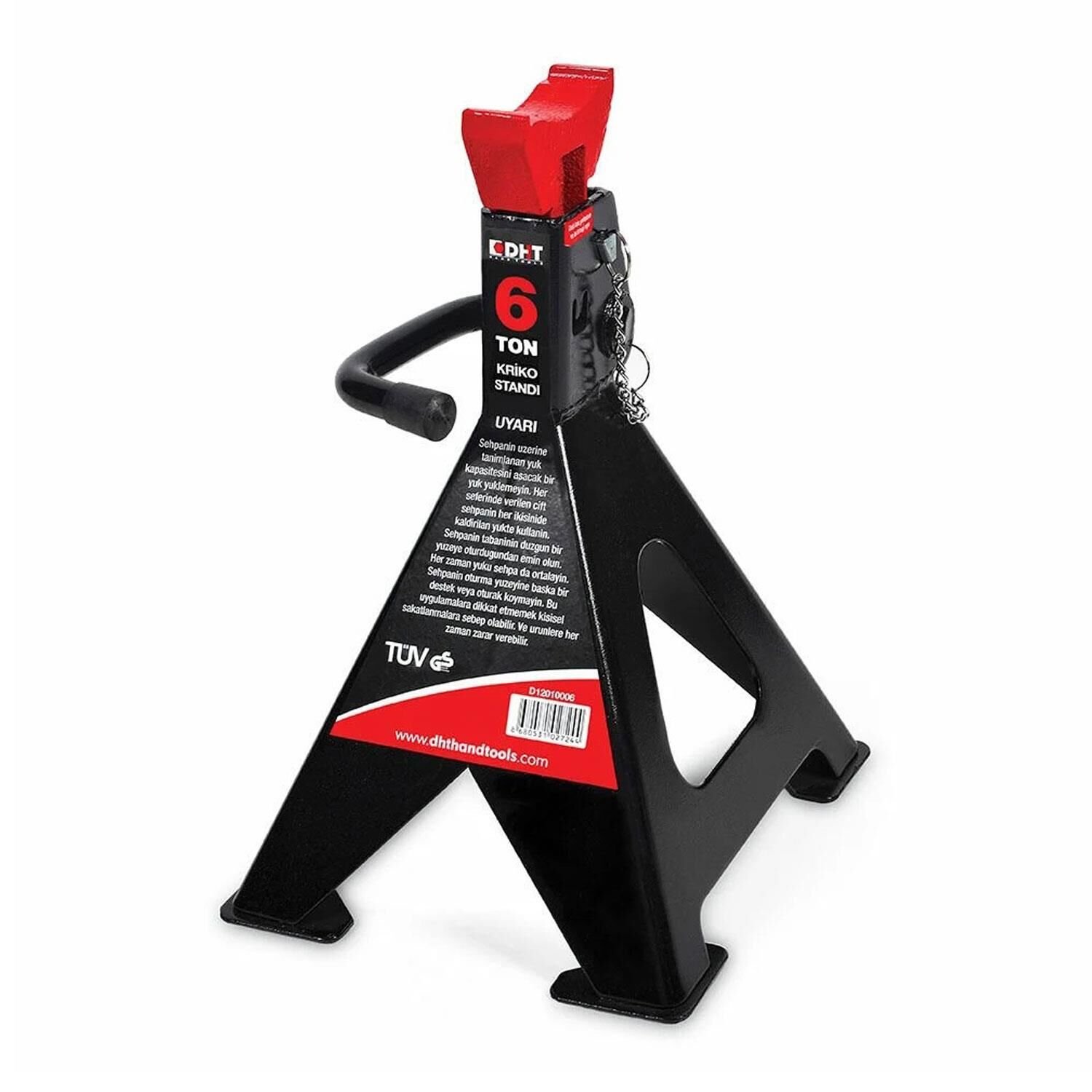 D12010006 DHT 6 Ton Araç Altı Sehpa (Kriko Standı 1 Çift)
