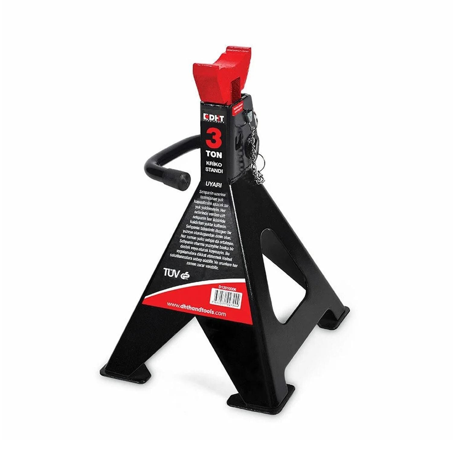D12010003 DHT 3 Ton Araç Altı Sehpa (Kriko Standı 1 Çift)
