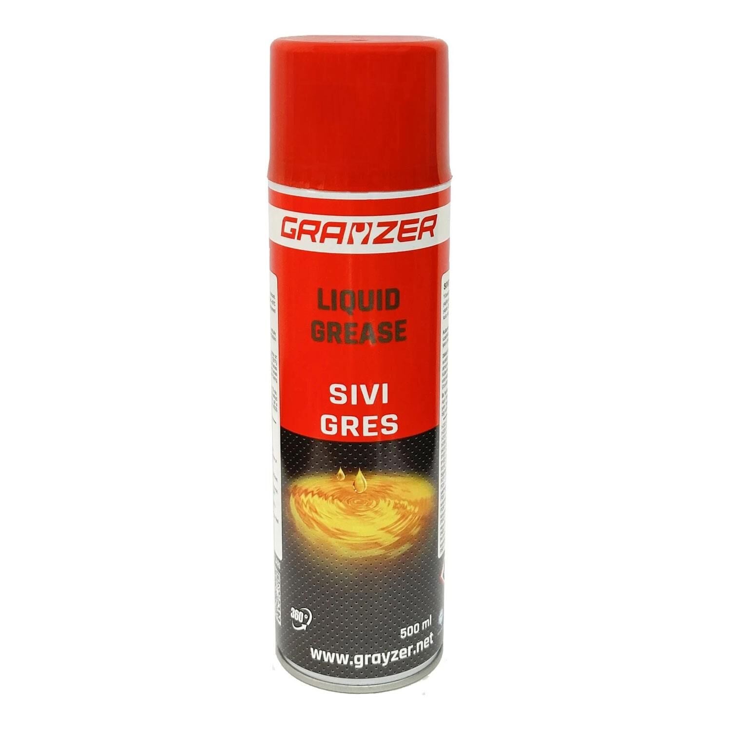 Grayzer Sıvı Gres Yağlama Spreyi 500 ML