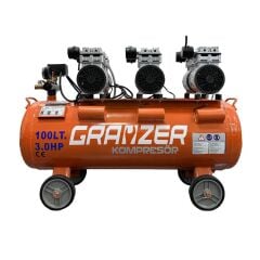 Grayzer 100 LT Sessiz ve Yağsız Hava Kompresörü