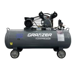 Grayzer 200 LT 2 Kafa 8 Bar 3 HP Pistonlu Hava Kompresörü