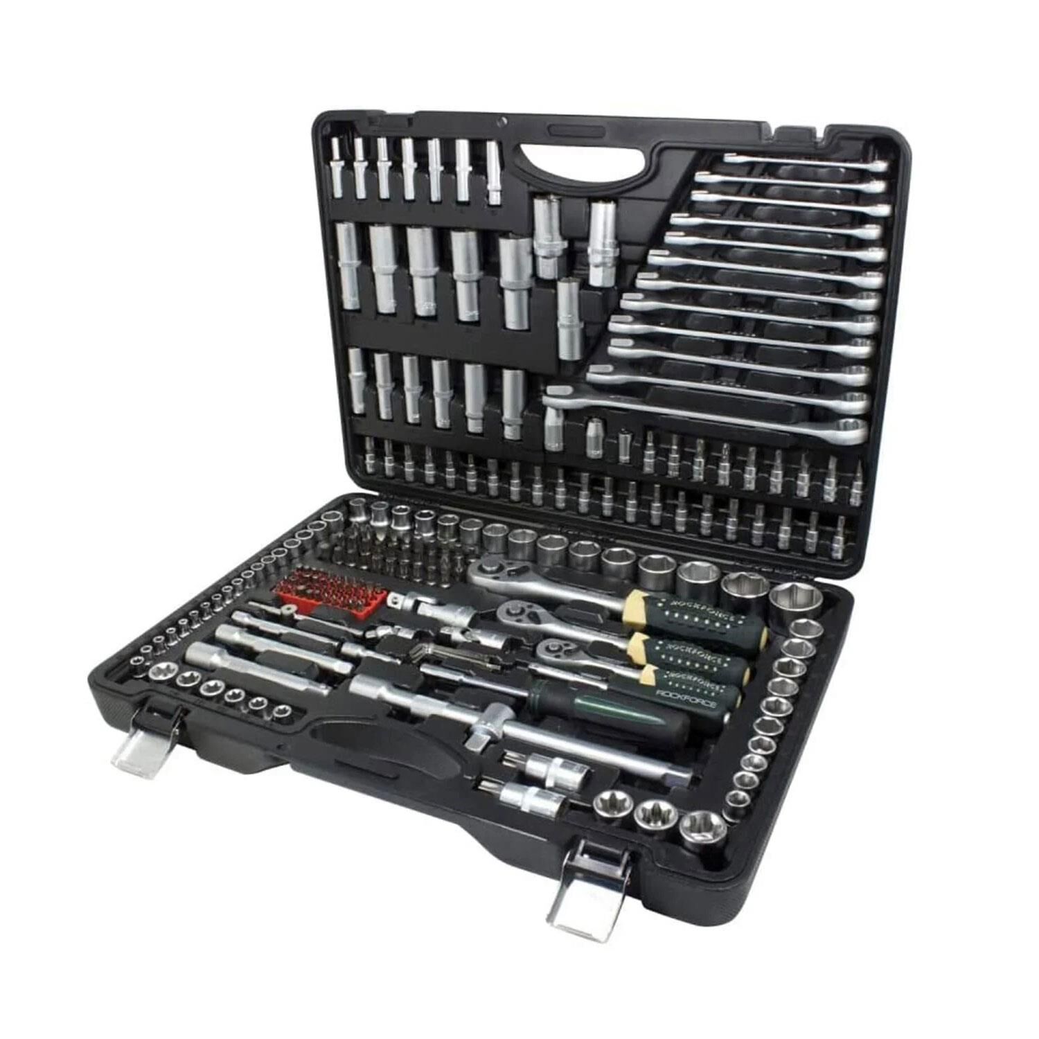 Rockforce 1/2 - 3/8 - 1/4 Profesyonel 216 Parça Lokma Takımı