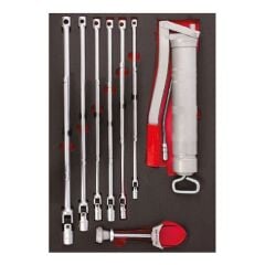 İzeltaş Premium 245 Parça 7 Çekmeceli Dolu Takım Dolabı