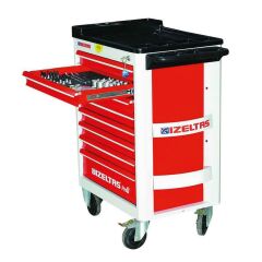 İzeltaş Pro8 206 Parça 8 Çekmeceli Dolu Takım Dolabı