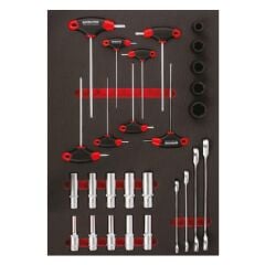 İzeltaş Pro8 206 Parça 8 Çekmeceli Dolu Takım Dolabı