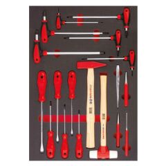 İzeltaş Pro8 206 Parça 8 Çekmeceli Dolu Takım Dolabı