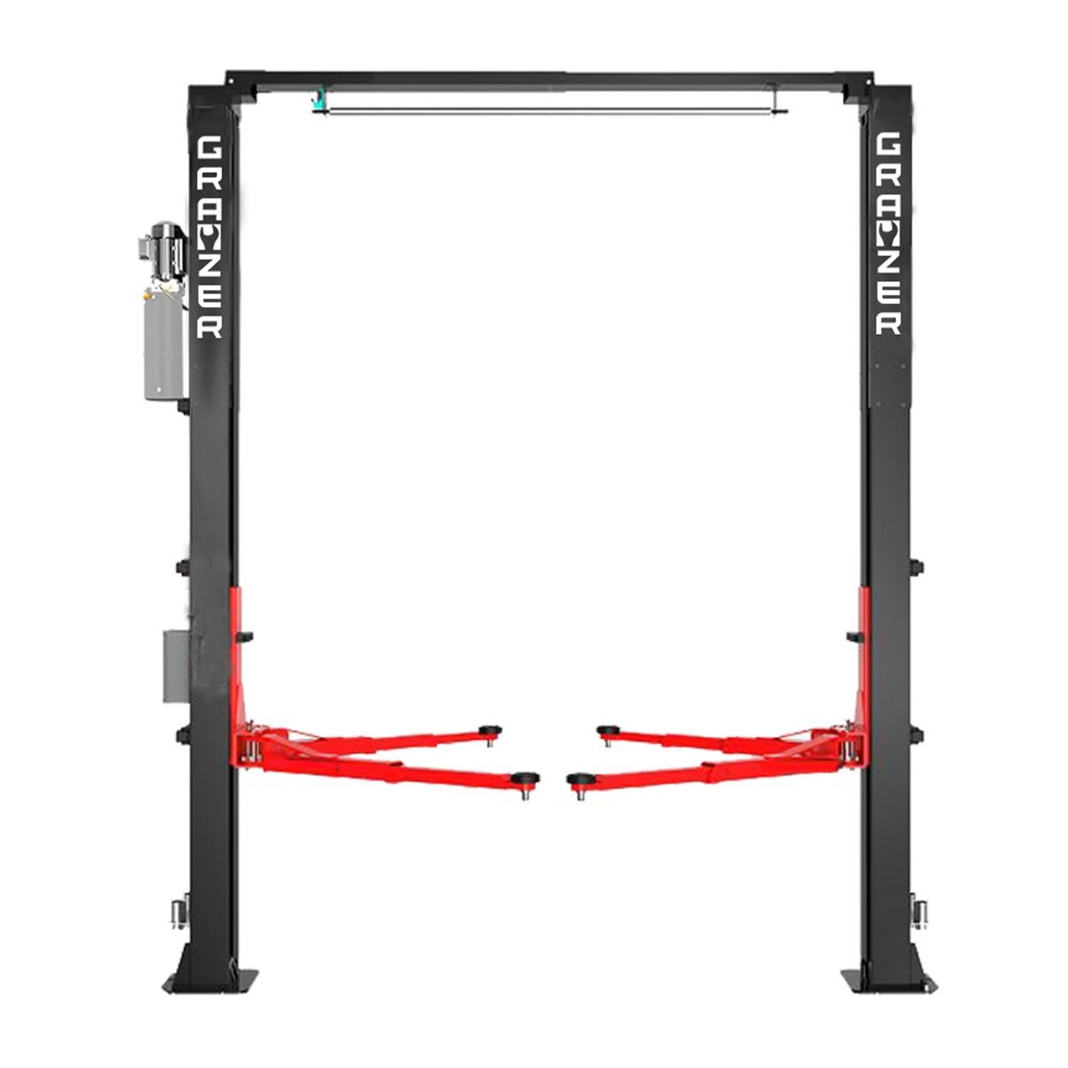 Grayzer 4 Ton Tam Otomatik Hidrolik Lift Üstten Bağlantılı İki Sütunlu