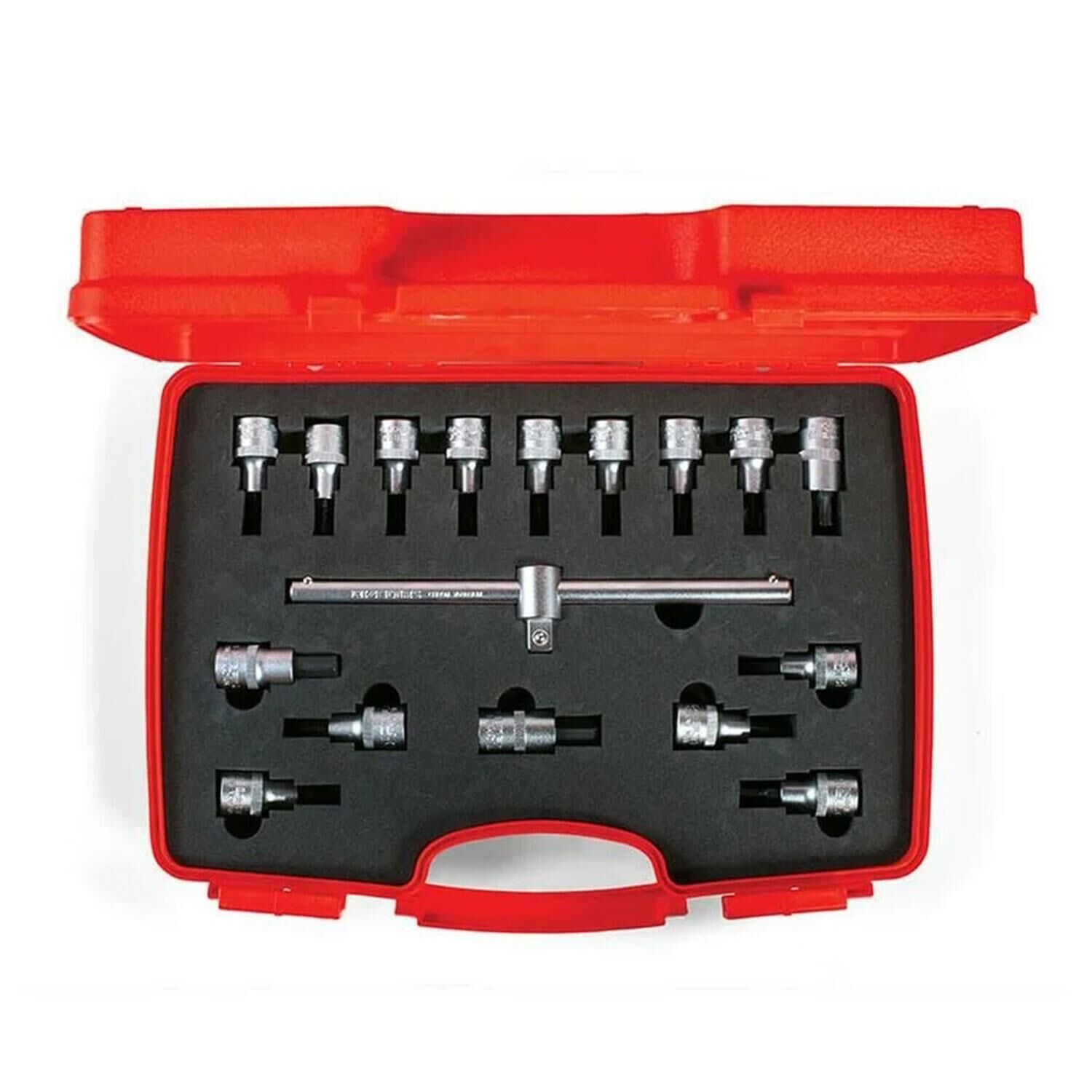 İzeltaş 1113006017 1/2 Lokmalı Alyan ve Tork Takımı 17 Parça