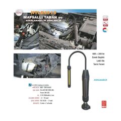 NT Tools NTLE4013 Ledli Tamirci Feneri 600 + 200 Lümen
