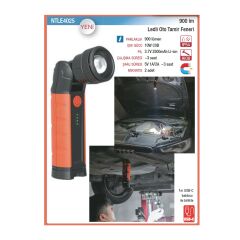 NT Tools NTLE4025 Ledli Tamirci Feneri 900 Lümen