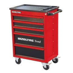 İzeltaş Trend Serisi 93 Parça 5 Çekmeceli Dolu Takım Dolabı