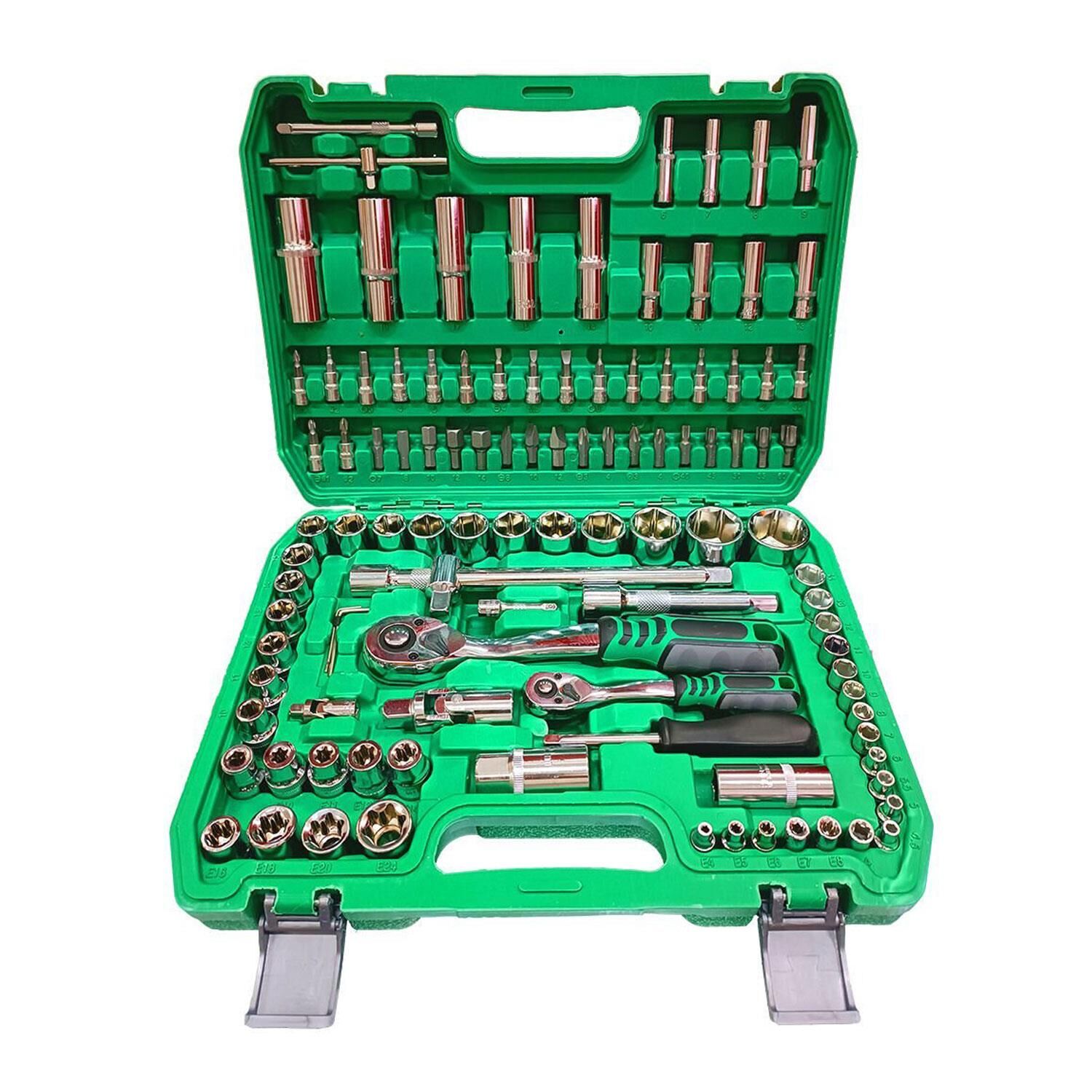 Grayzer 108 Parça 1/2 - 1/4 Lokma Seti Yeşil