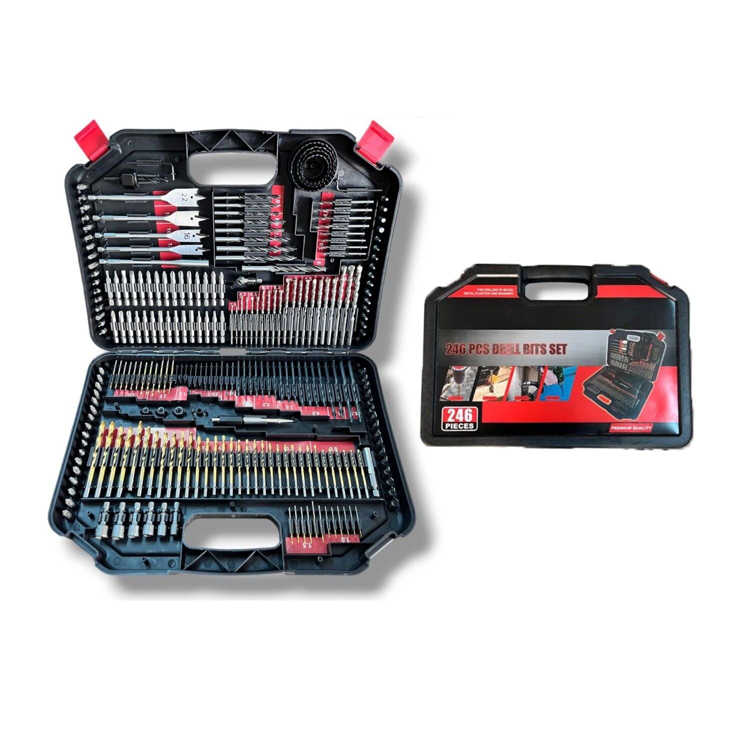 Grayzer GRA146M Matkap Ucu Seti 246 Parça