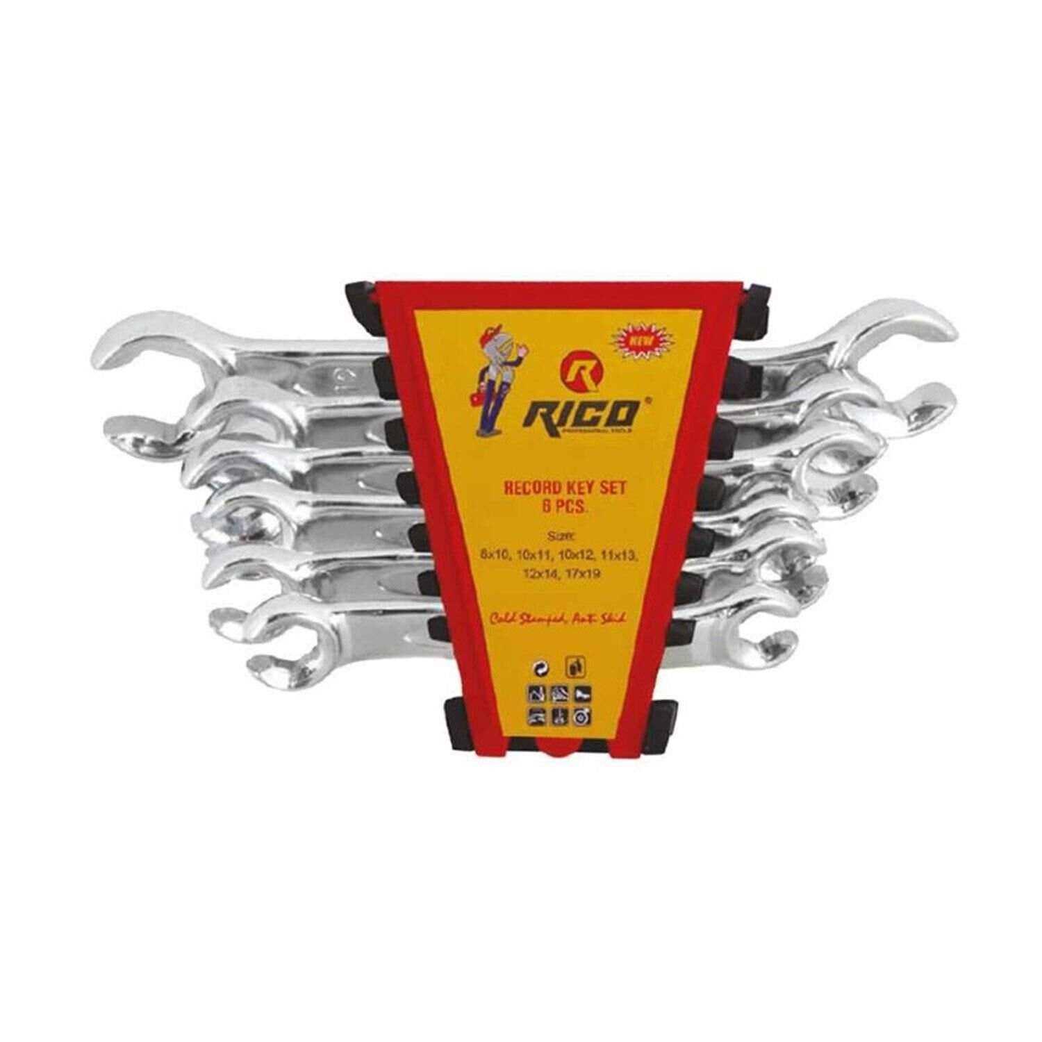 020-RC2428 Rico 6 Parça Rekor Anahtar Seti