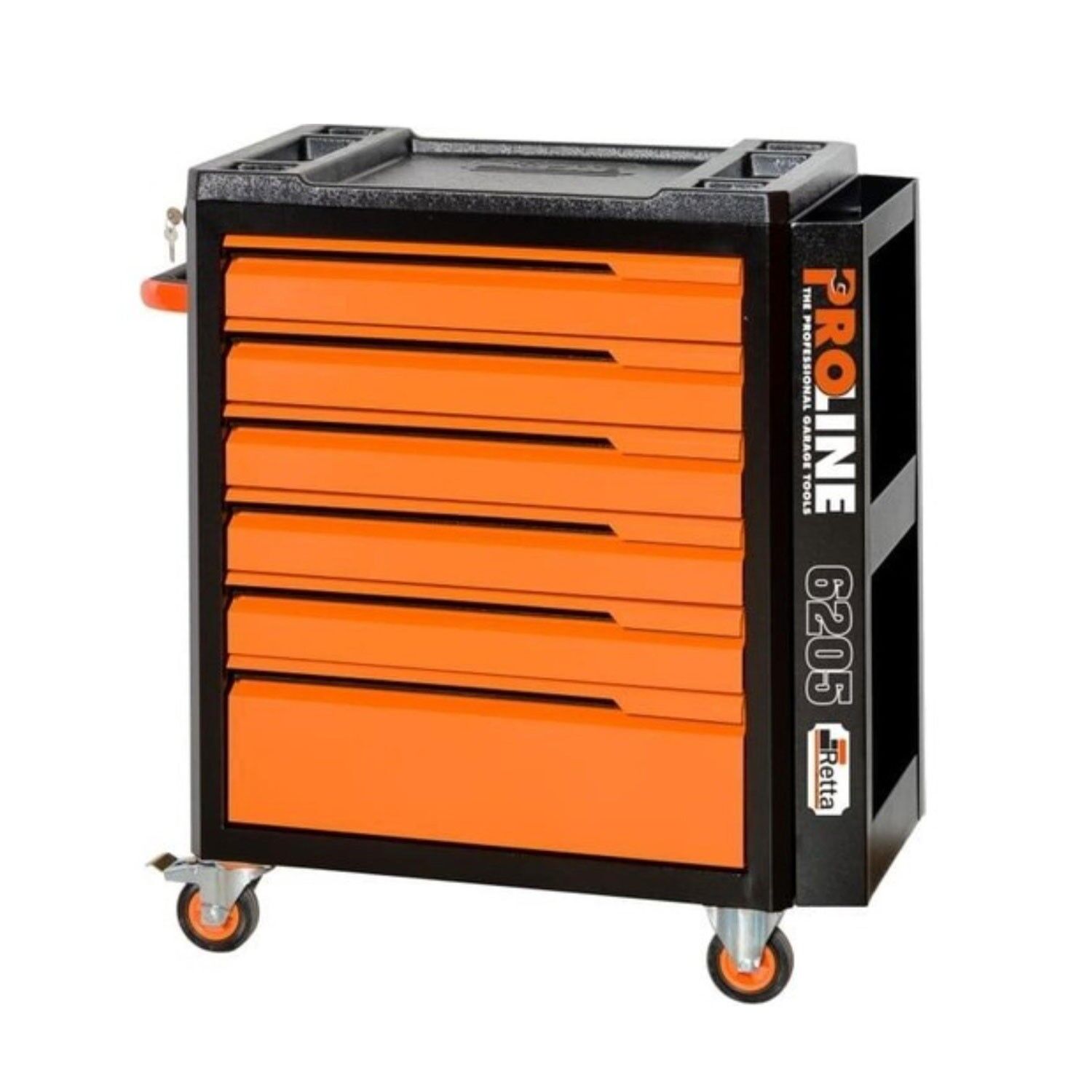 Retta RTY6205 245 Parça 6 Çekmeceli Dolu Takım Arabası