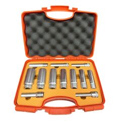 007-RC1113SD 12 Parça 1/2 12 Köşe Uzun Lokma Seti