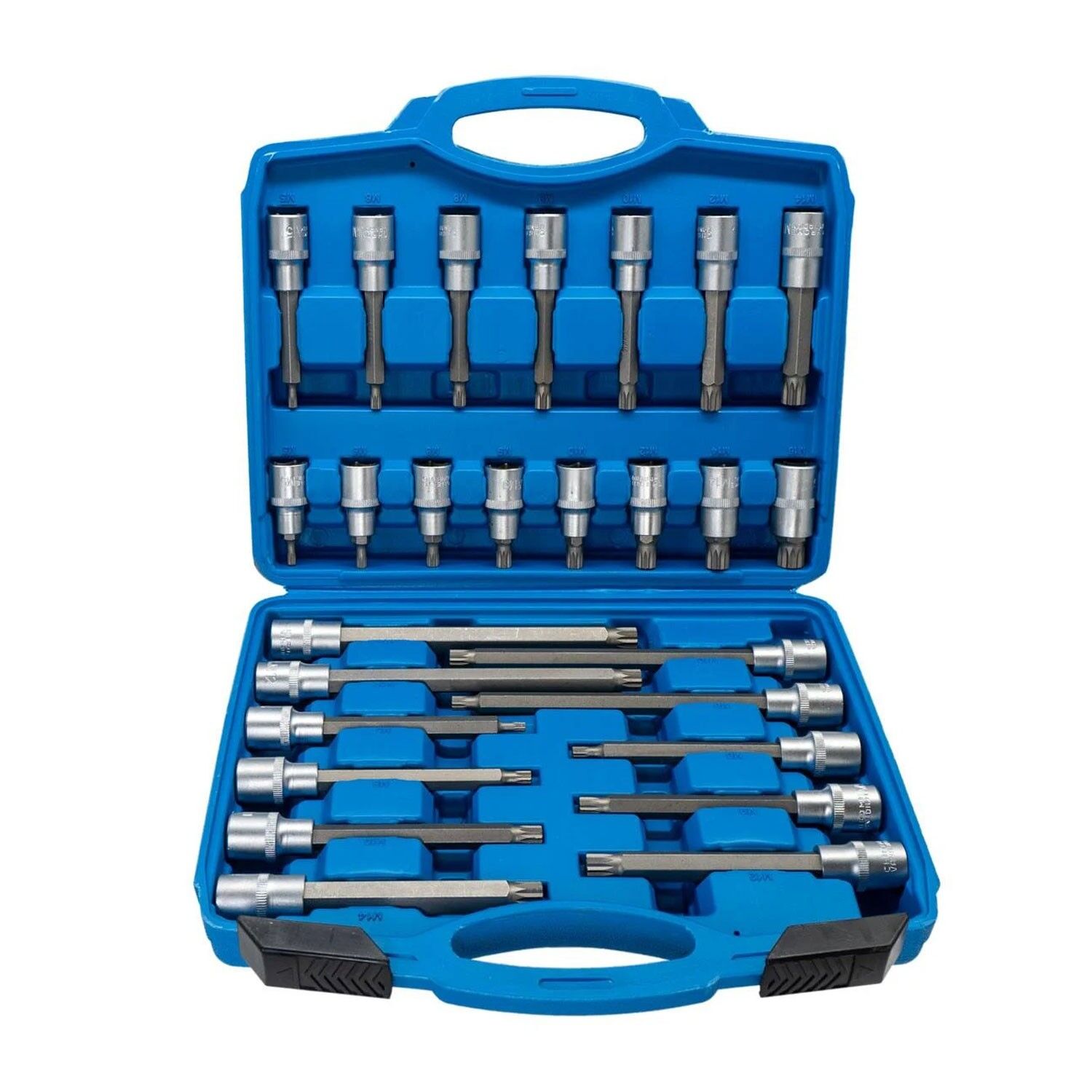 Grayzer GRA-22M M Tipi 12 Köşe Torx Lokma Takımı 26 Parça