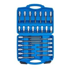 Grayzer GRA-22M M Tipi 12 Köşe Torx Lokma Takımı 26 Parça