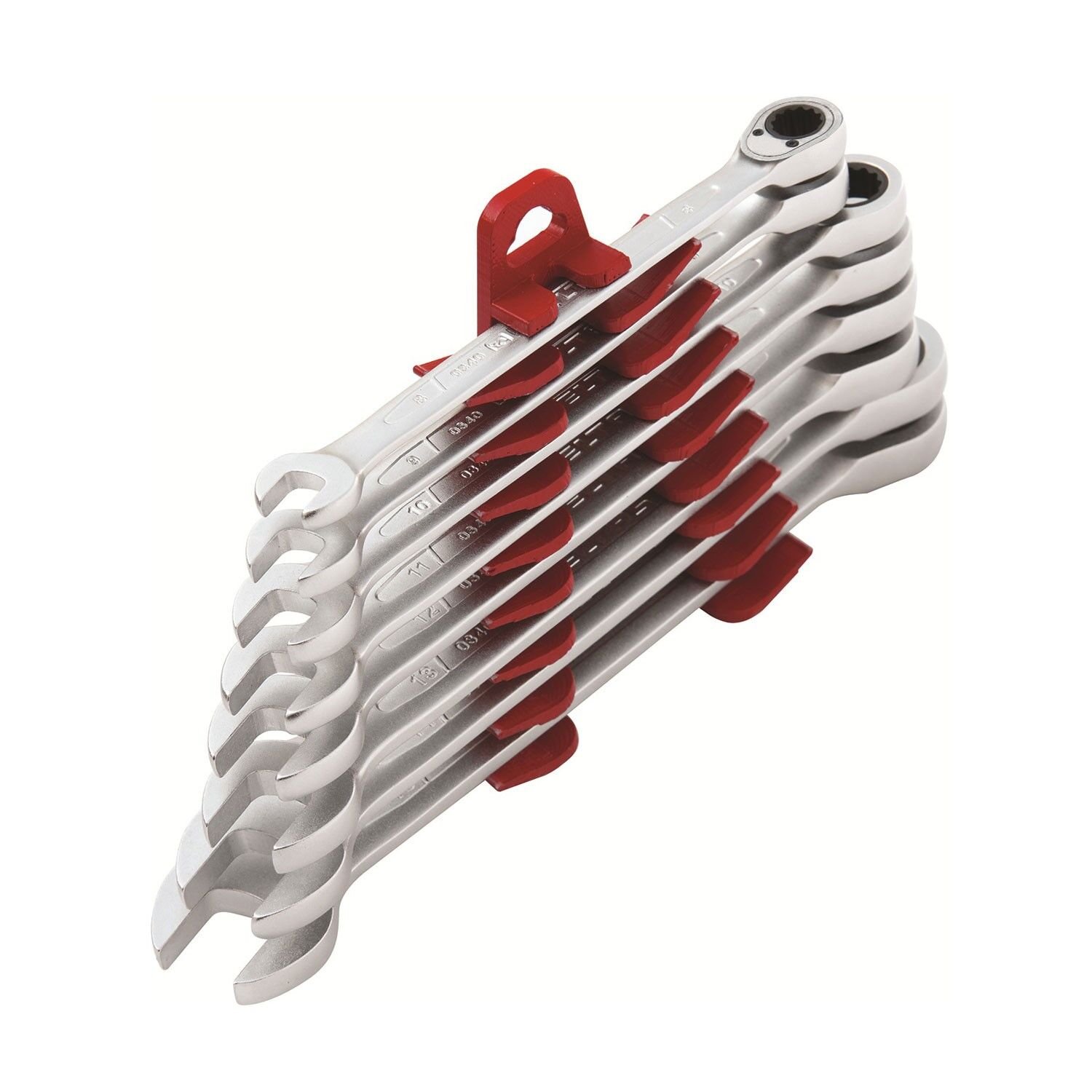 İzeltaş 0340002110 Cırcır Kombine Anahtar Takımı 10 Parça