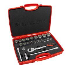 İzeltaş 1114006024 1/2 Oniki Köşe Lokma Anahtar Takımı 24 Parça